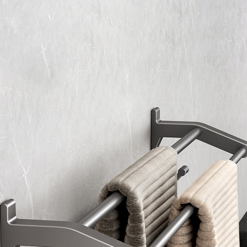 Siopsrl| Modern Bathroom Accessory Hardware Set Gray Bathroom Accessories