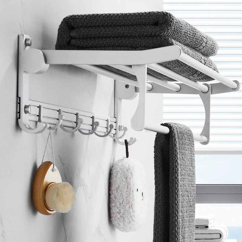 Siopsrl| Modern Bathroom Accessories Hardware Set Silver Bathroom Accessories Kit