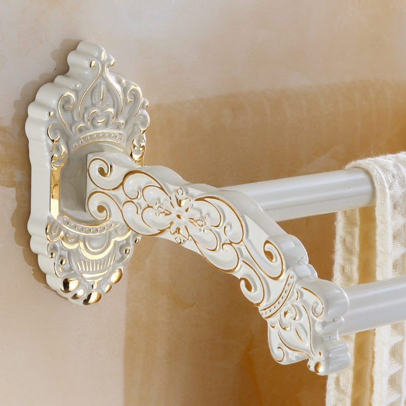 Siopsrl| Traditional Metal Bathroom Accessory Hardware Set with Paper Holder
