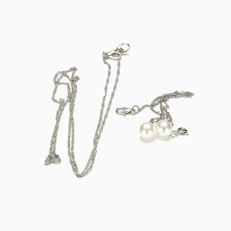 Siopsrl | Elegant Necklace with Pearl Pendants Siopsrl