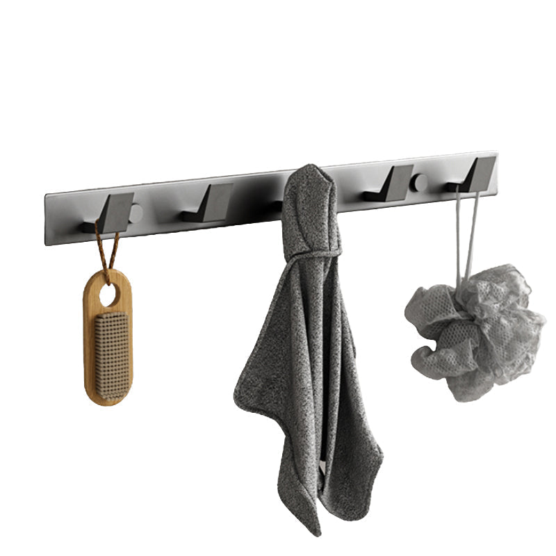 Siopsrl| Modern Gray Bathroom Accessory Kit Paper Holder Bath Shelf Bathroom Hardware Set