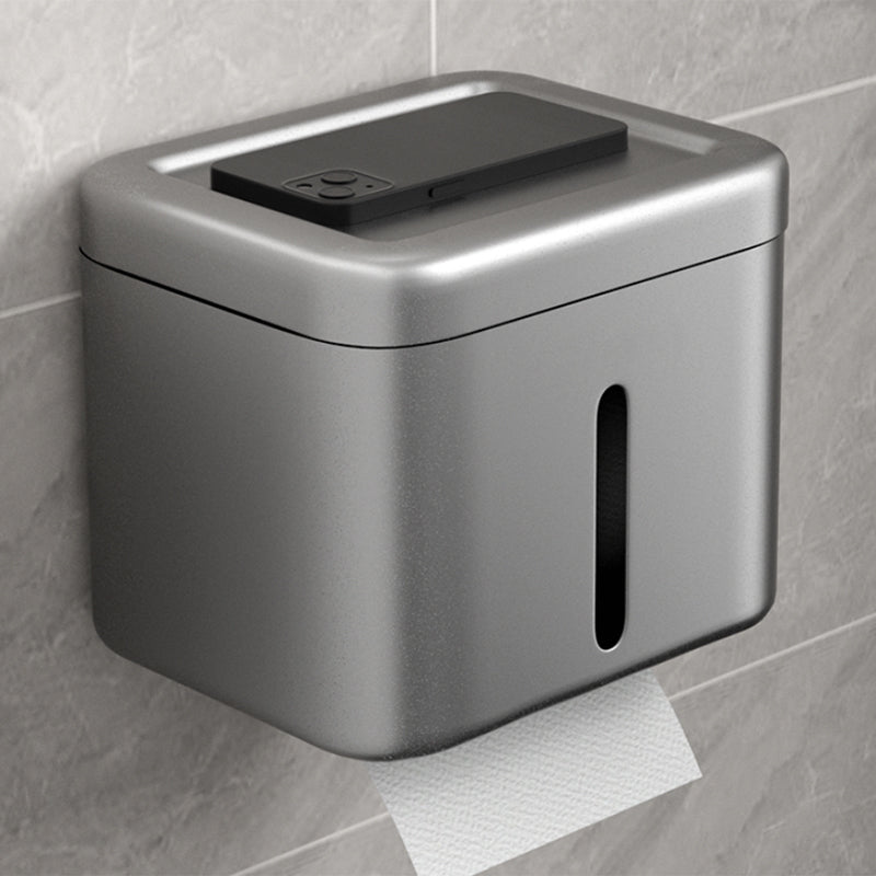 Siopsrl| Modern Gray Bathroom Accessory Kit Paper Holder Bath Shelf Bathroom Hardware Set