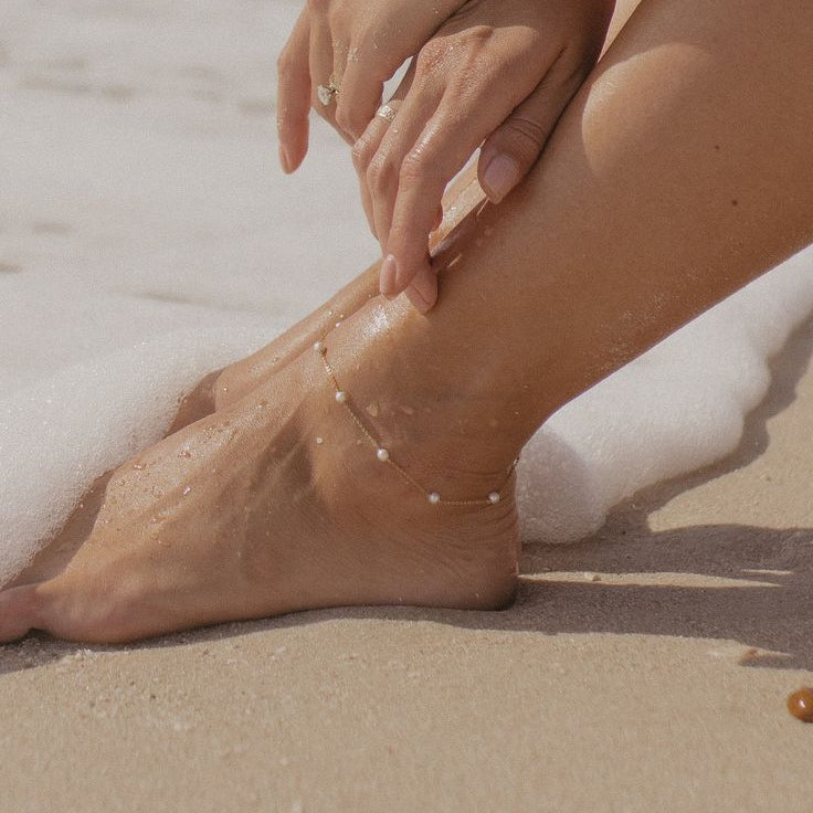 Cali Pearl Anklet