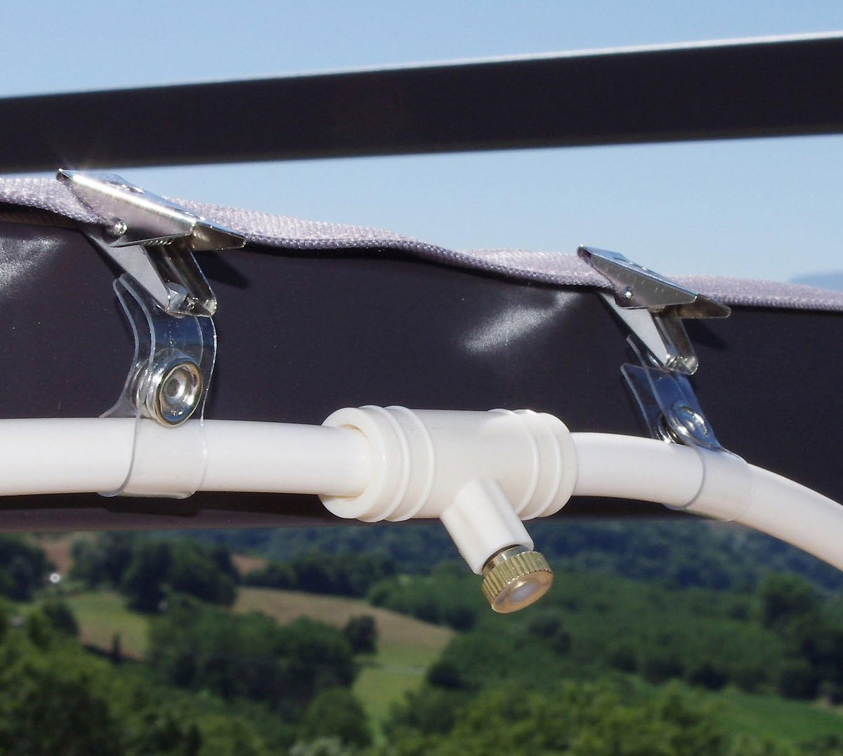 Siopsrl| Spray irrigation system – Water hose with spray nozzles for refreshing cooling in the garden