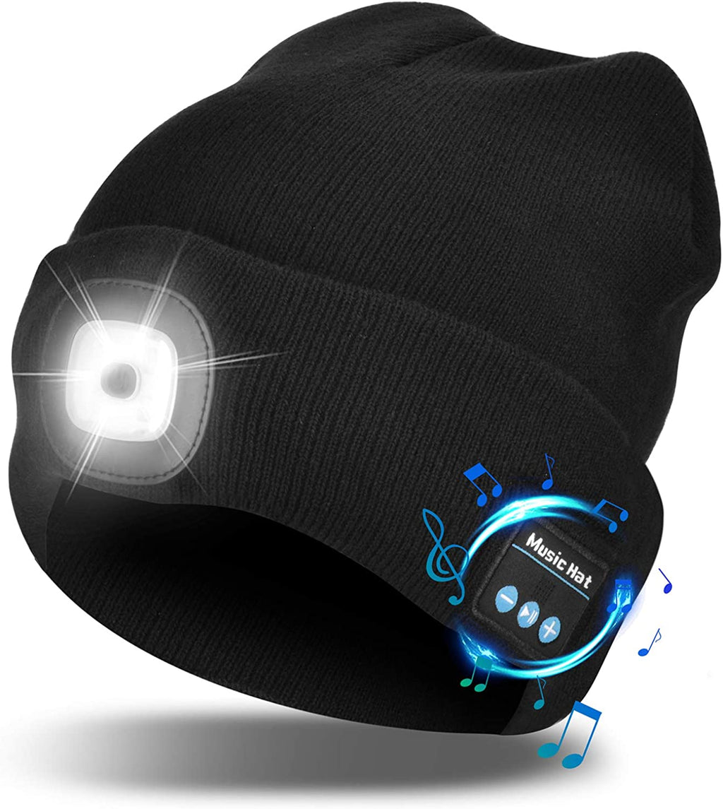 siopsrl | Bluetooth Beanie Hat Light Wireless Headphones
