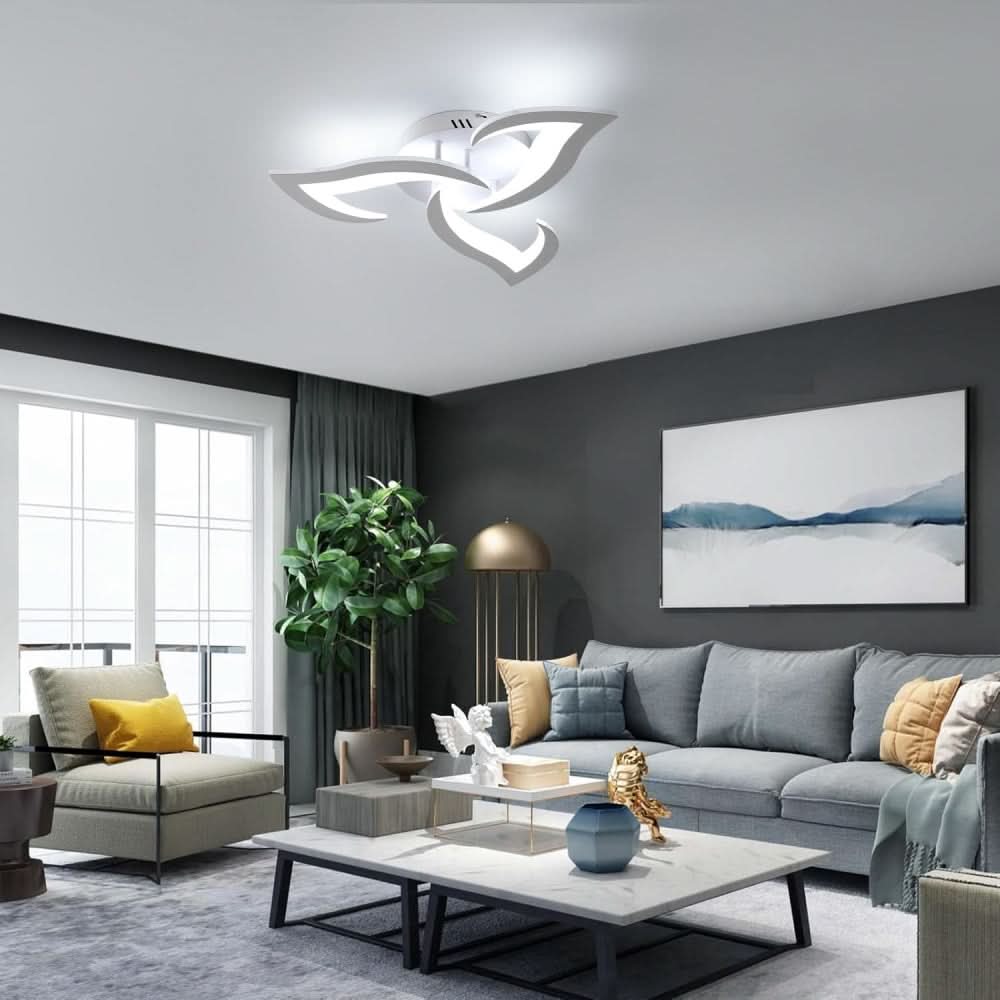 Siopsrl| Modern Flower-Shaped LED Ceiling Light for Home Décor