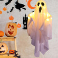 Siopsrl| Halloween Lights Hanging Fabric Ghost Decorations