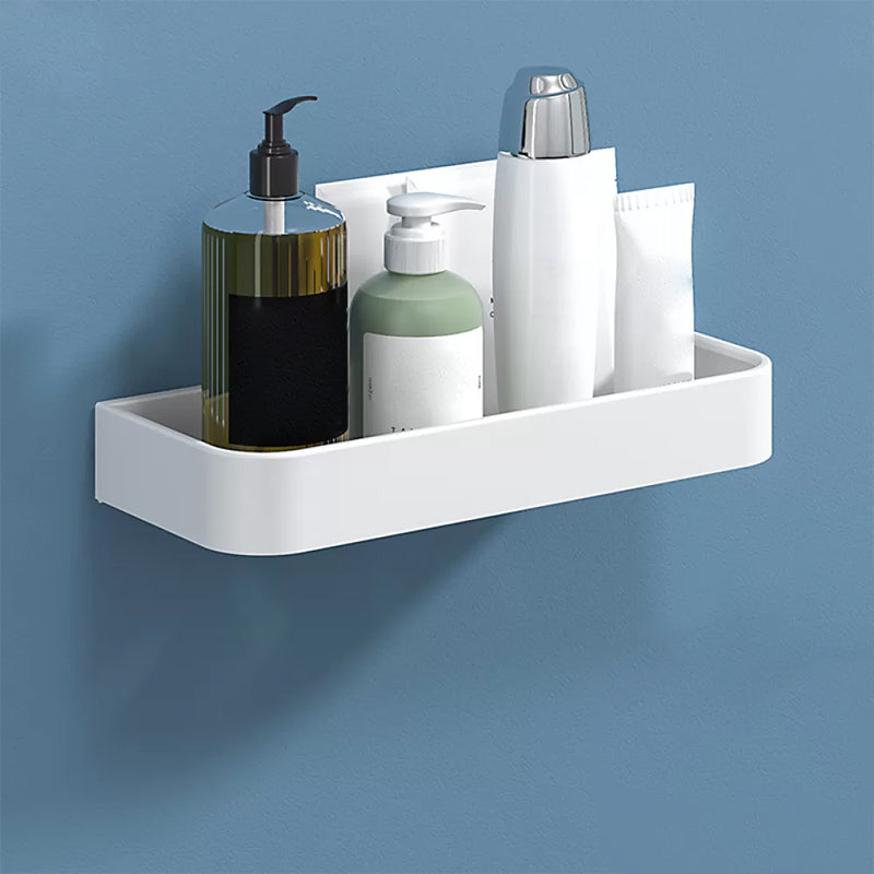 Siopsrl| White 2-piece Bathroom Hardware Modern Bathroom Accessories Set, Bathroom Shelf