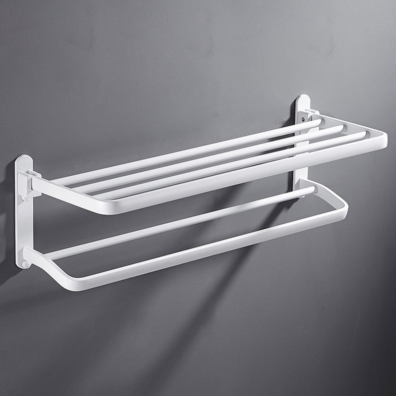 Siopsrl| White Bathroom Accessories Hardware Set Modern Bathroom Accessories Set, Towel Rack