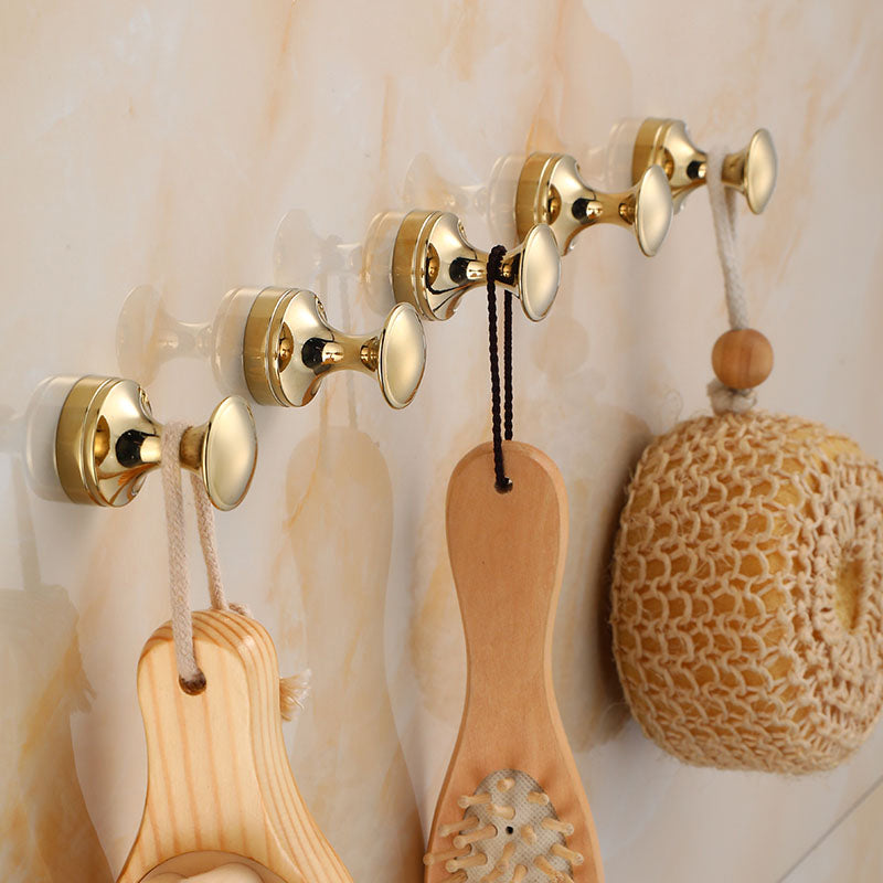 Siopsrl| 10-piece Bathroom Accessories Hardware Set Modern Bathroom Accessories Set, Bathrobe Hooks