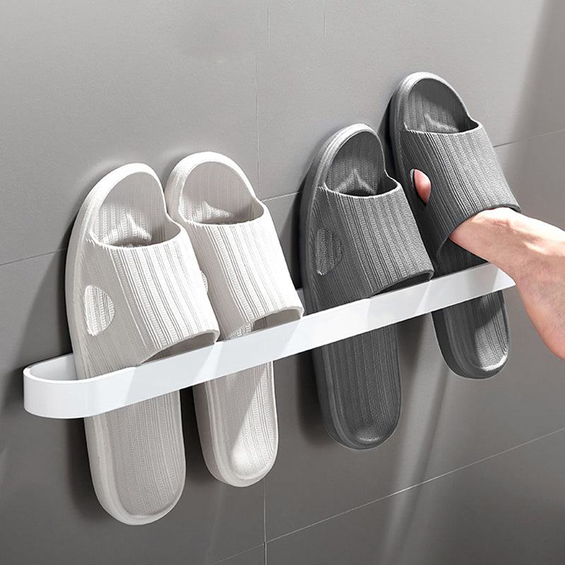 Siopsrl| Minimalist Bathroom Accessory Set Metal Slipper Rack/Towel Holder
