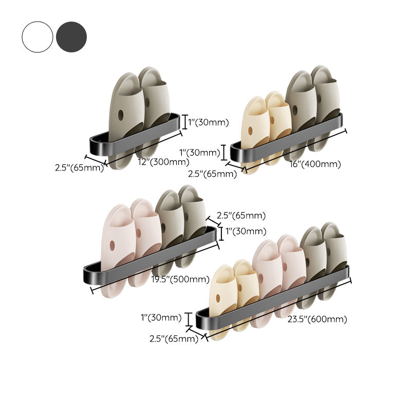 Siopsrl| Minimalist Bathroom Accessory Set Metal Slipper Rack/Towel Holder