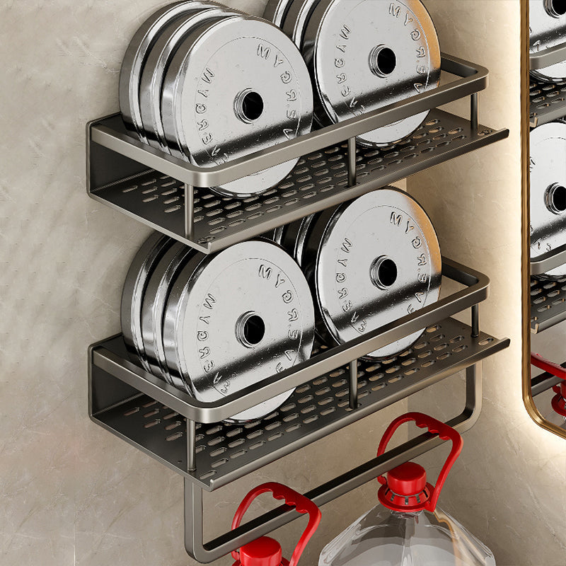 Siopsrl| Minimalist Bathroom Accessories Hardware Set Bathroom Shelf Bathroom Accessories Kit