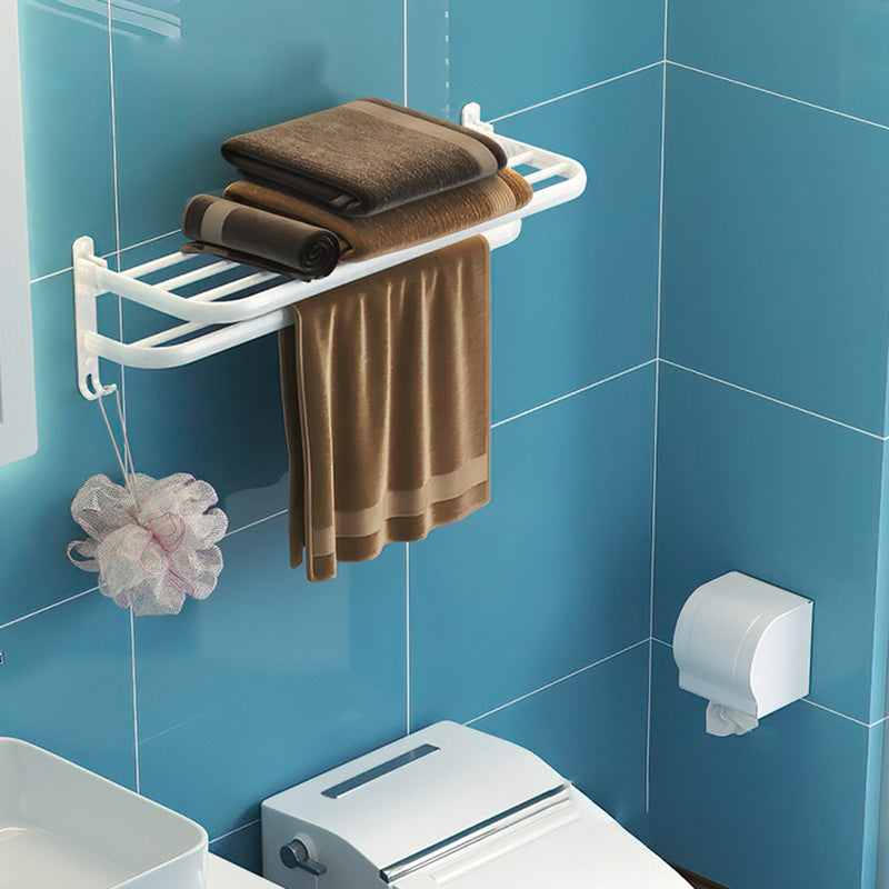 Siopsrl| Modern Bathroom Hardware Set White Metal Bathroom Accessory Set