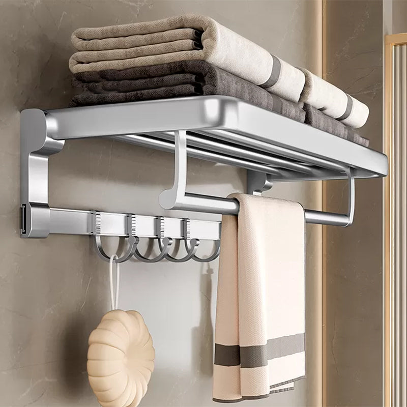 Siopsrl| Metal Bathroom Hardware Set Adhesive Installation Bathroom Accessories Kit