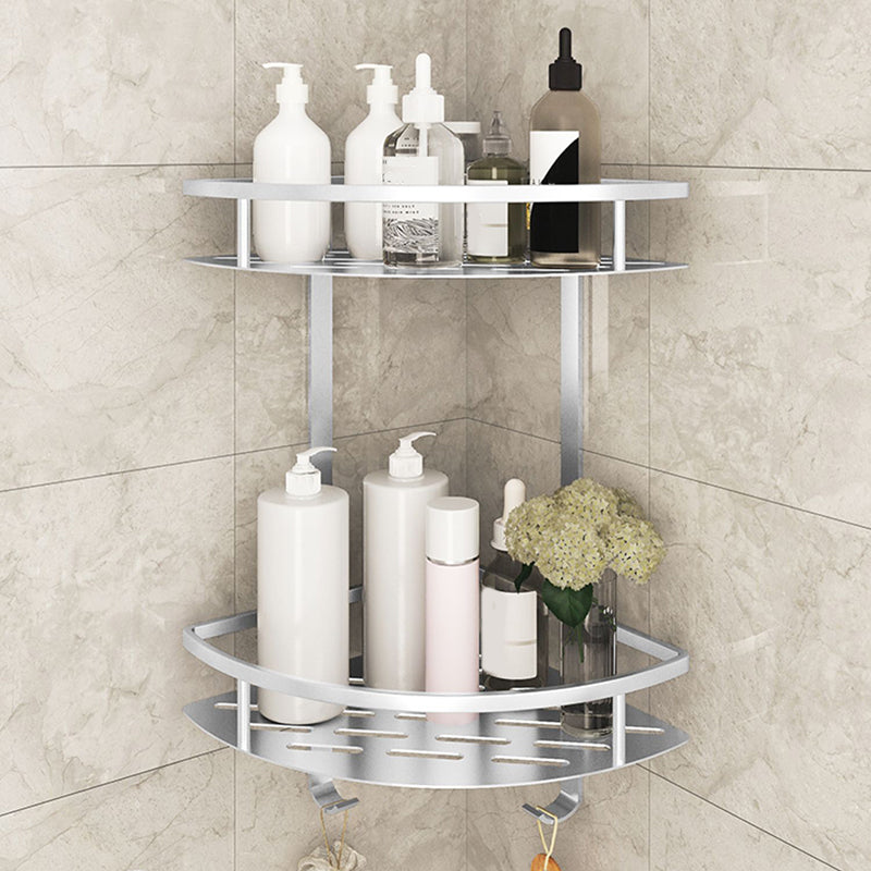Siopsrl| Metal Bathroom Hardware Set Adhesive Installation Bathroom Accessories Kit