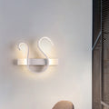 Siopsrl| Swirl Wall Light Minimalism Acrylic Living Room LED Wall Lamp in Warm/White Light