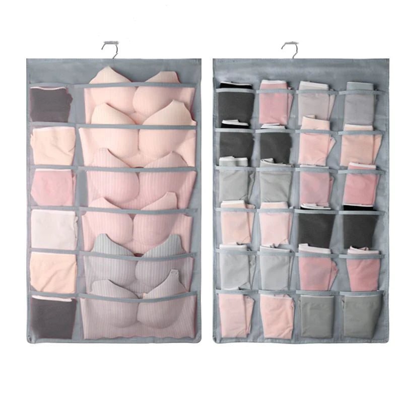 Siopsrl| Dual Sided Wall Shelf Wardrobe Storage Bags