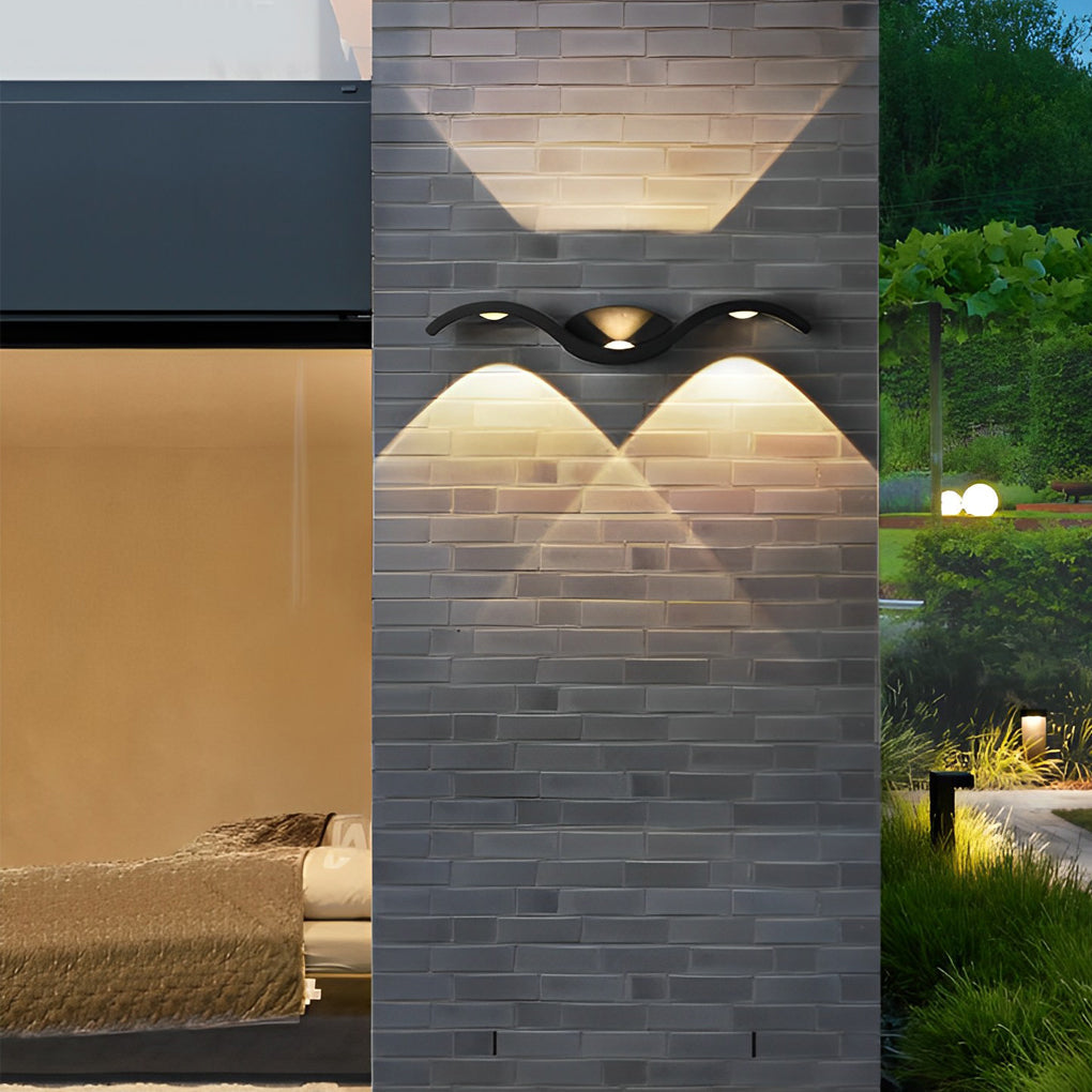 Siopsrl| Wall Light Modern Outdoor LED Up Down Lamp