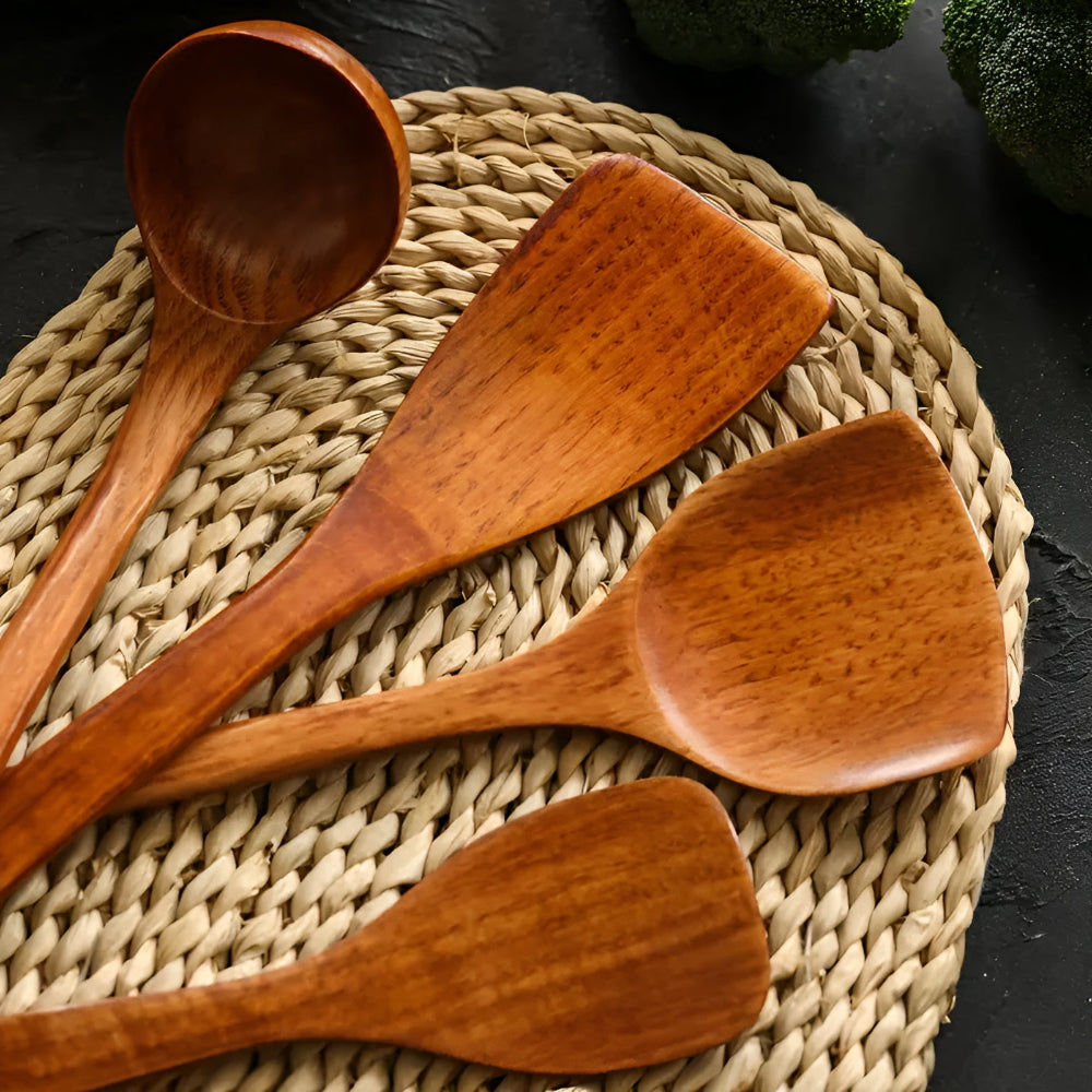 Siopsrl| Wooden Kitchen Utensils