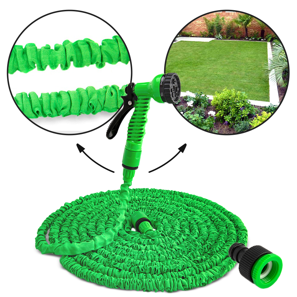 Siopsrl| Expandable Garden Hose with Spray Gun