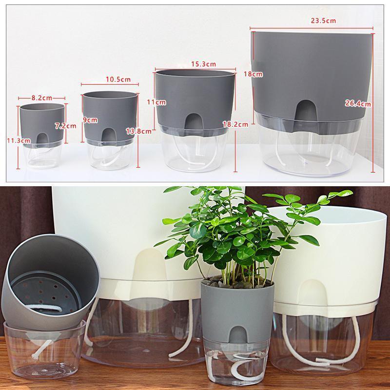 Siopsrl| Self-watering Hydro-Flower Pot