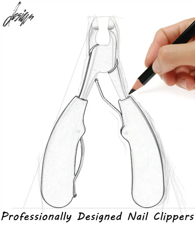 siopsrl | Toenail Clipper for Seniors, Sharp, Ergonomic & Ideal for Thick Nails