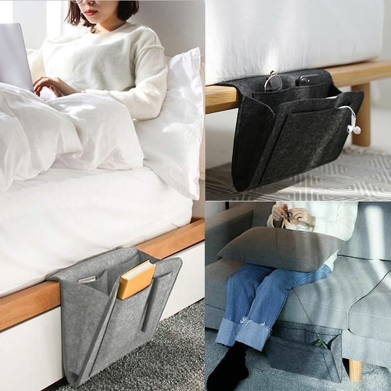Siopsrl| Sofa Bedside Felt Storage Bag
