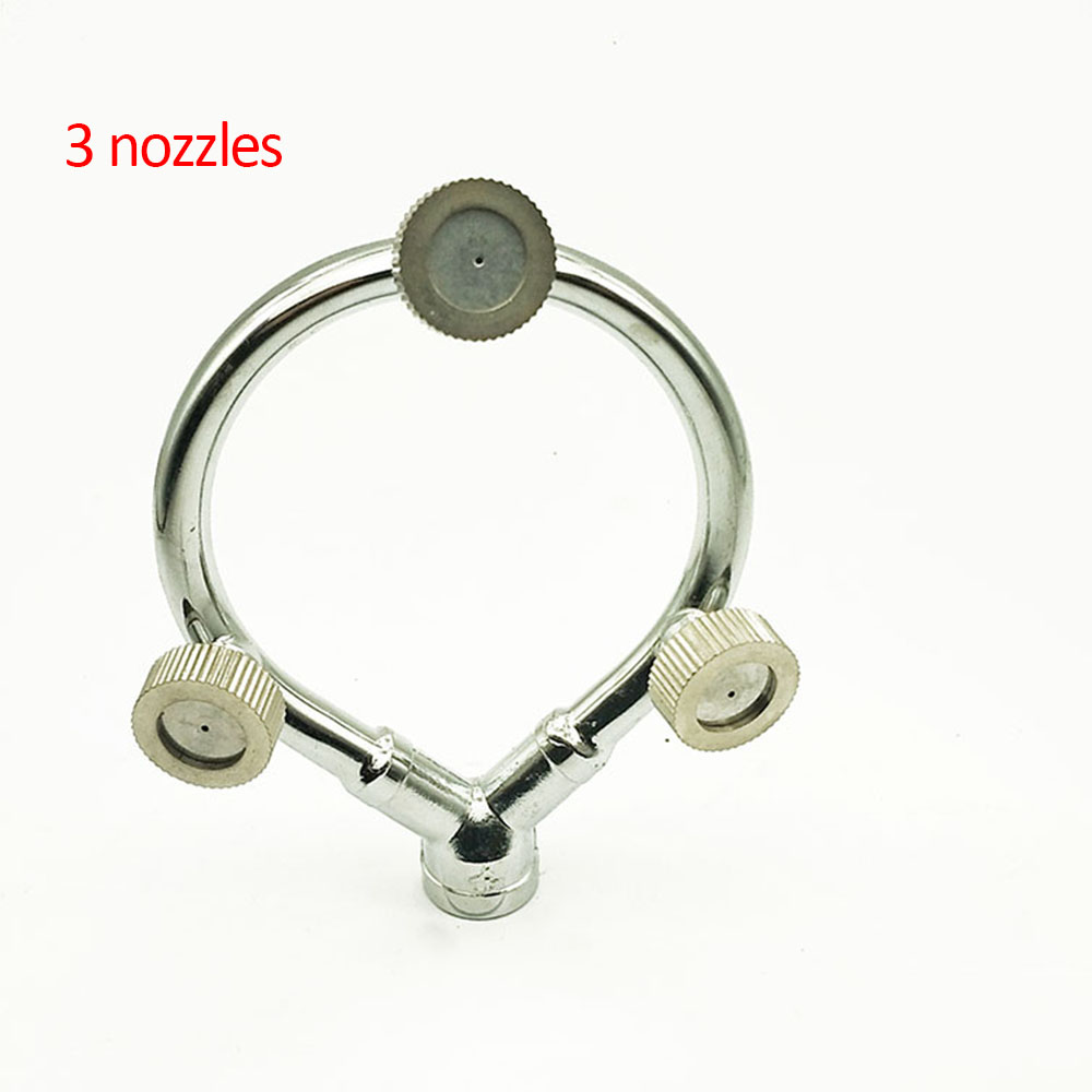 Siopsrl| High pressure stainless steel ring multi nozzle – Efficient spray attachment for garden irrigation