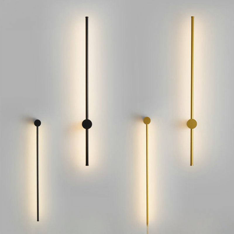 Siopsrl| Minimalist Wall Lamp with Plug and LED Light
