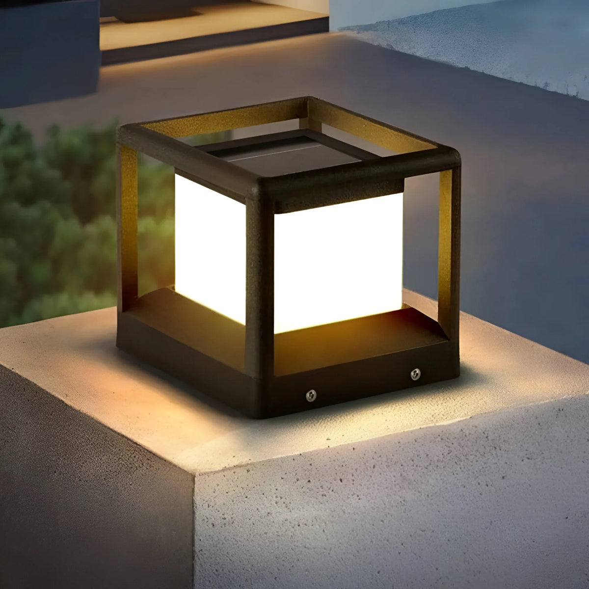 TerraGlow – Solar Patio & Garden Light