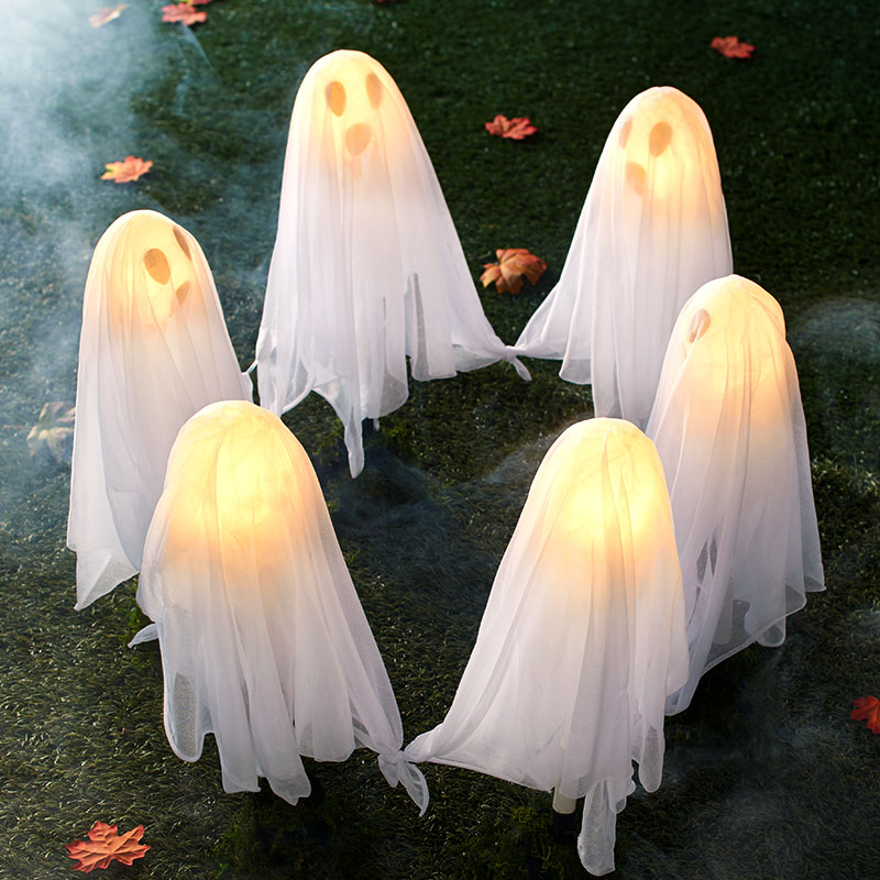 Siopsrl| Halloween Decoration LED Light Hanging Ghost