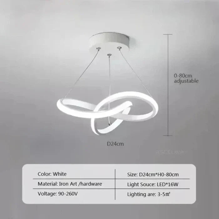 WaveGlow Ceiling Light – Stylish LED Ceiling Lighting Siopsrl
