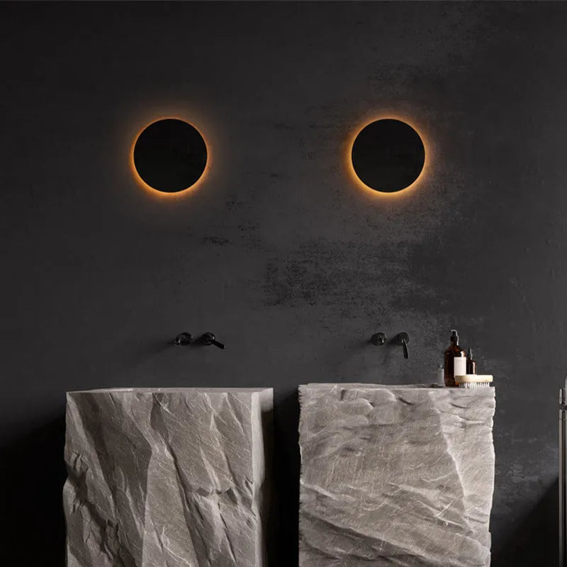 Siopsrl| Wall Light Modern Black Outdoor LED Lamp