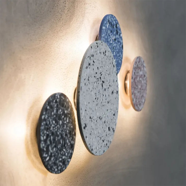 Siopsrl| Scandinavian Wall Lamp Unique Combination of Terrazzo and Warm Light