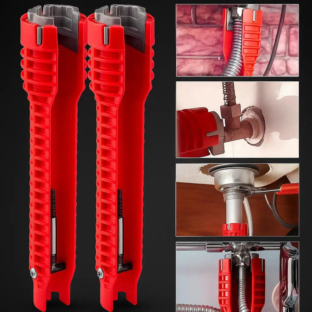 Siopsrl| 8-in-1 flush key – for hard-to-reach fittings