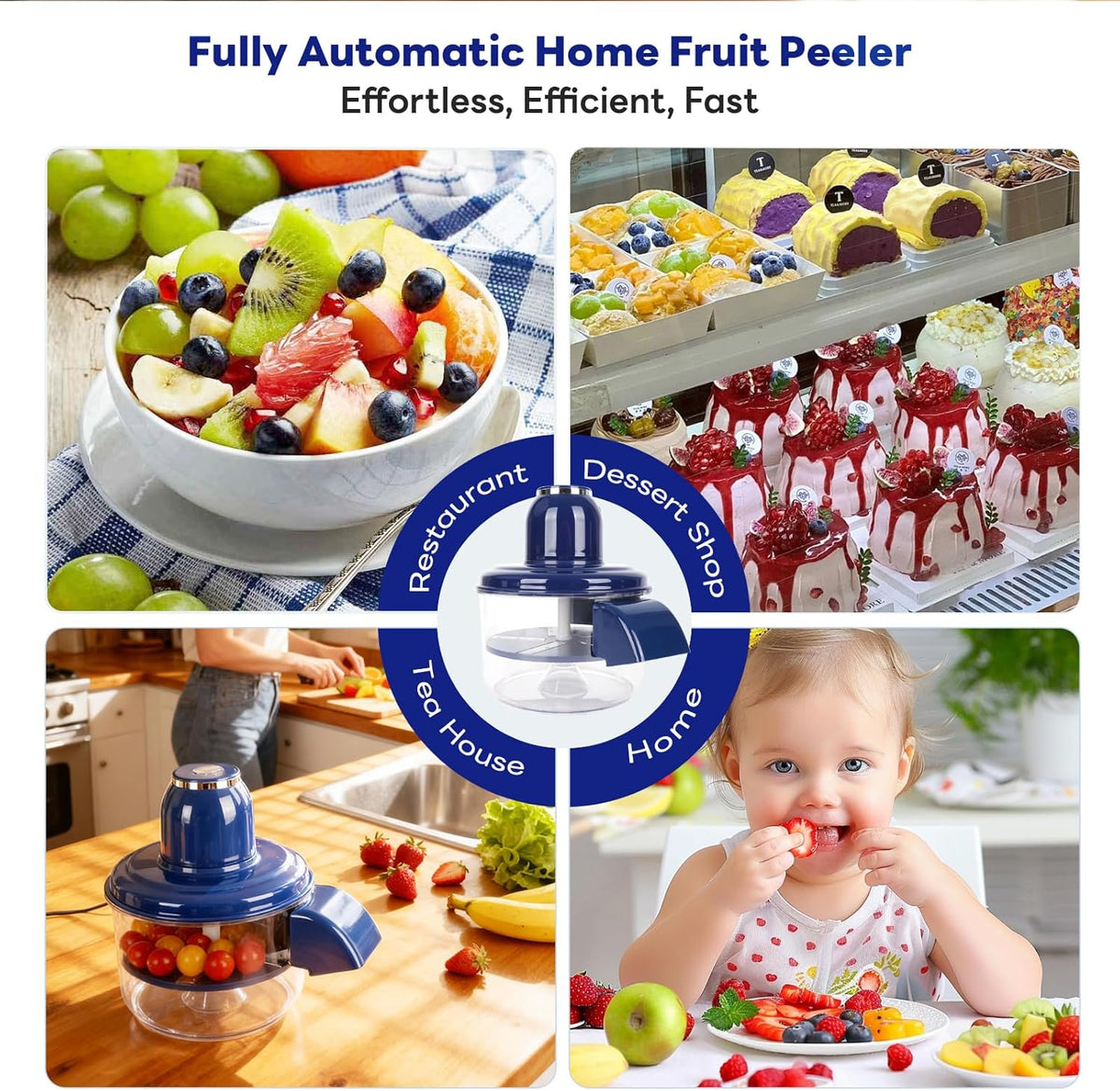 Electric Fruit Peeler Machine