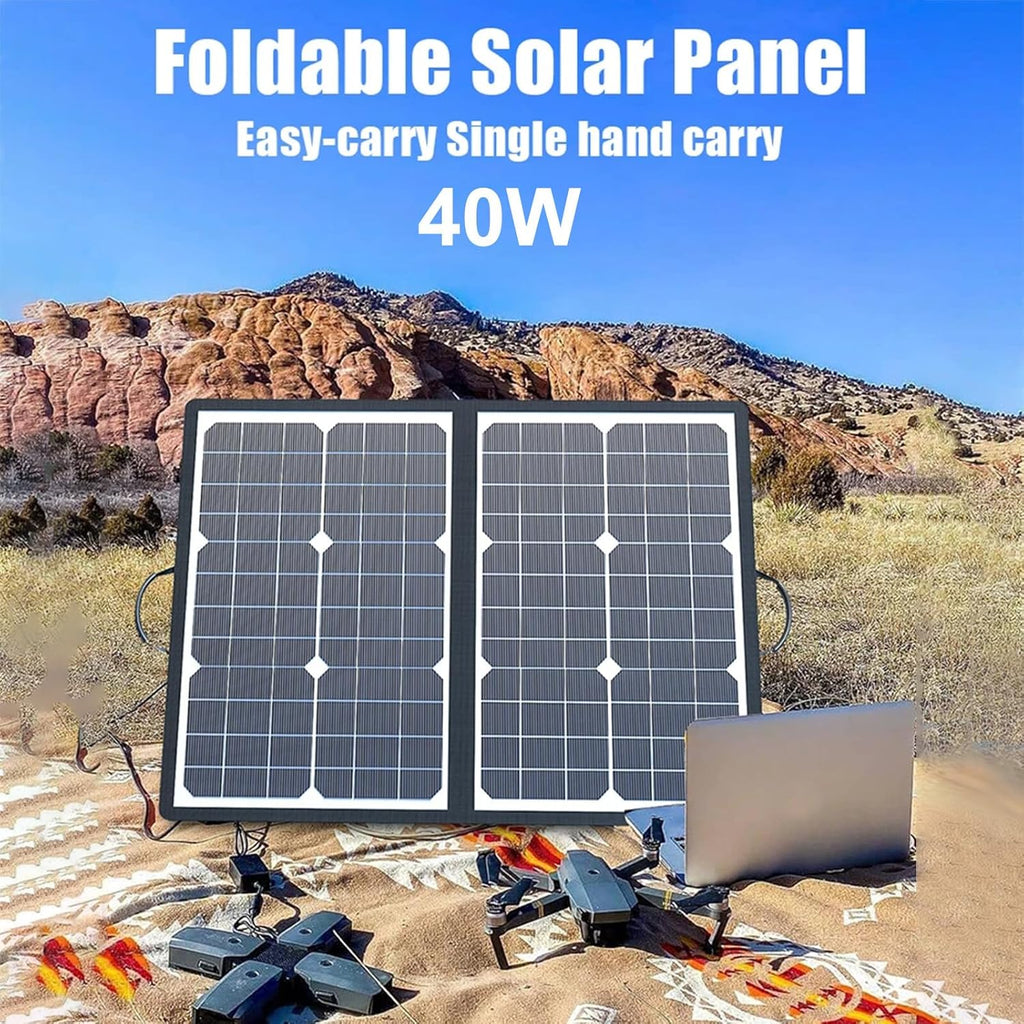 Siopsrl| SolaraX 1000W Foldable Solar Panel Kit – Portable Off-Grid Power with MPPT Charging