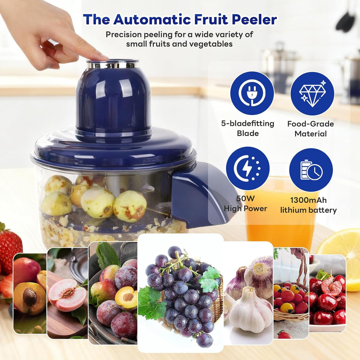 Electric Fruit Peeler Machine