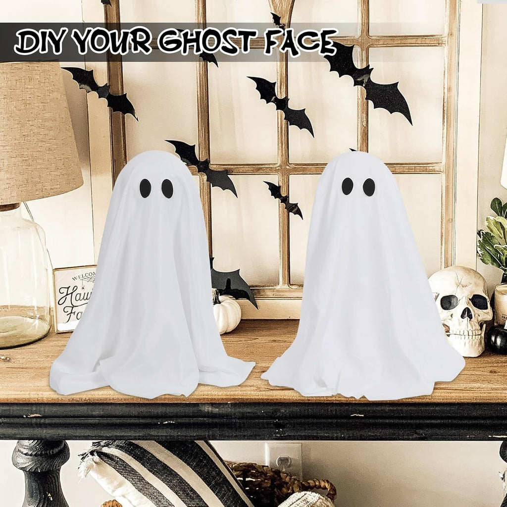 SPOOKY GHOST HALLOWEEN DECOR - STRING LIGHTS BATTERY OPERATED Siopsrl