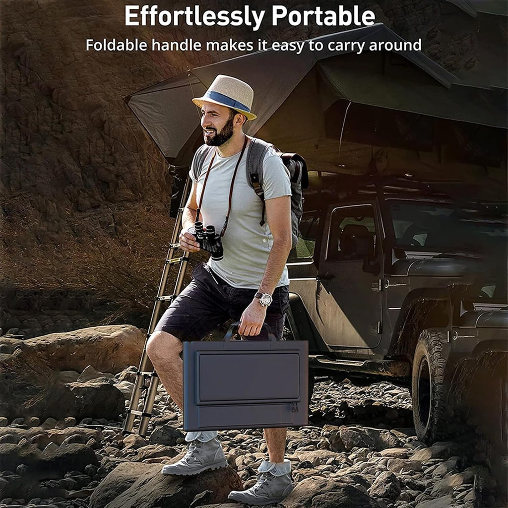Siopsrl| SolaraX 1000W Foldable Solar Panel Kit – Portable Off-Grid Power with MPPT Charging