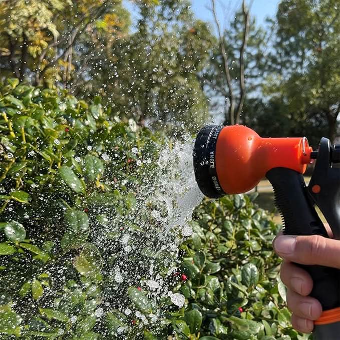 Siopsrl| 7-Function Garden Hose Nozzle – Adjustable Sprayer
