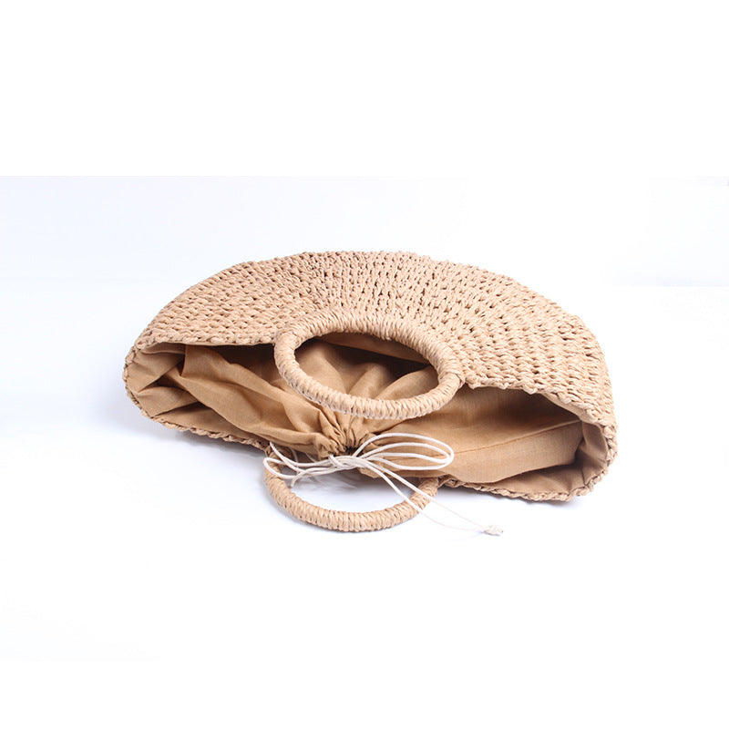Siopsrl | Generous basket bag with charming round handle Siopsrl