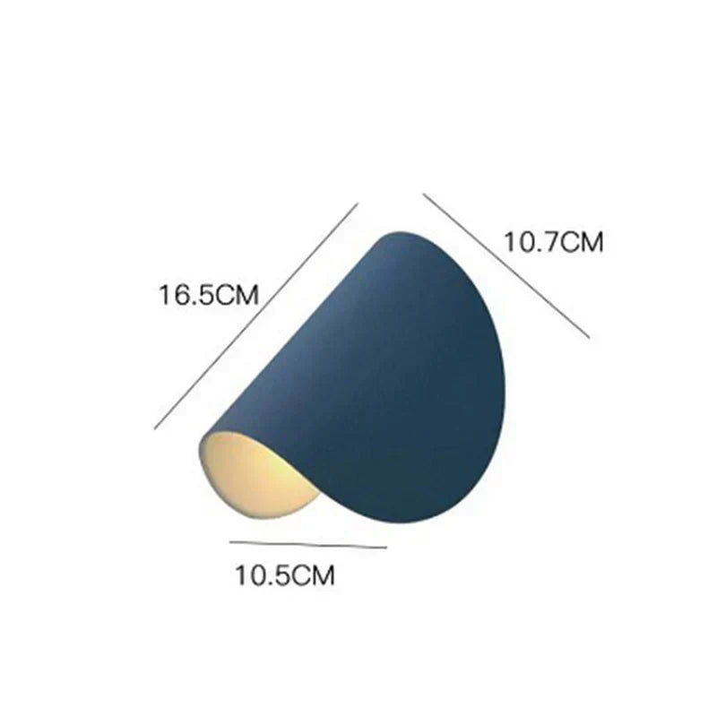 Siopsrl| Modern Colored LED Wall Light in Stylish Design