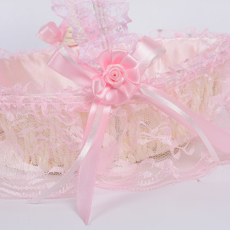 Decorative Lace Basket Siopsrl