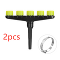 Siopsrl| Multifunctional garden spray nozzle with 3 and 5 hole settings - for watering and garden care