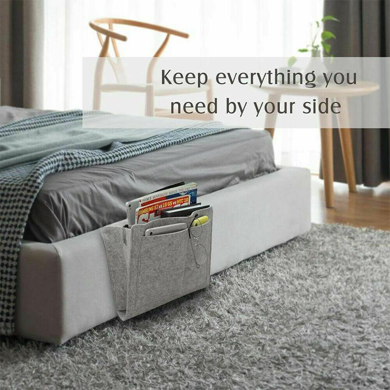 Siopsrl| Sofa Bedside Felt Storage Bag