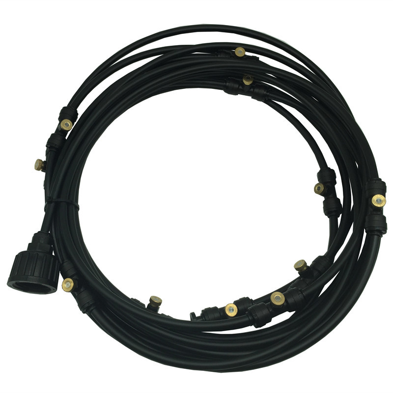 Siopsrl| Spray irrigation system – Water hose with spray nozzles for refreshing cooling in the garden