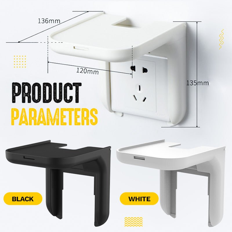 Siopsrl| No drilling required socket shelf