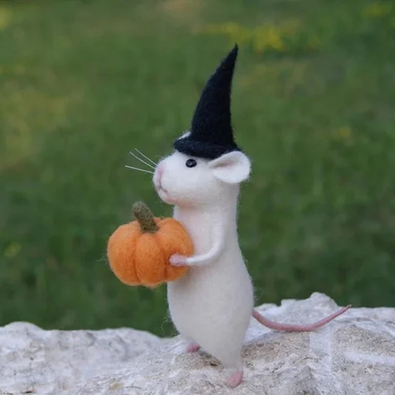 Siopsrl| Felt Mouse Halloween Ornament